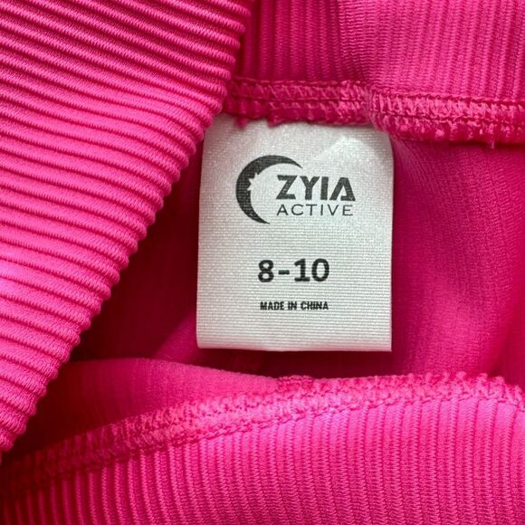 Zyia Active Muted Magenta Réve Hi-Rise Capri20"(8-10) - Picture 4 of 10